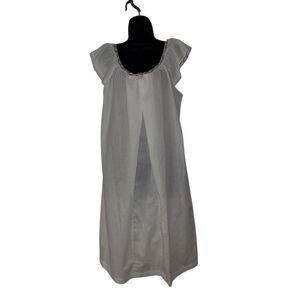 Sears White Garment with Pink Accent